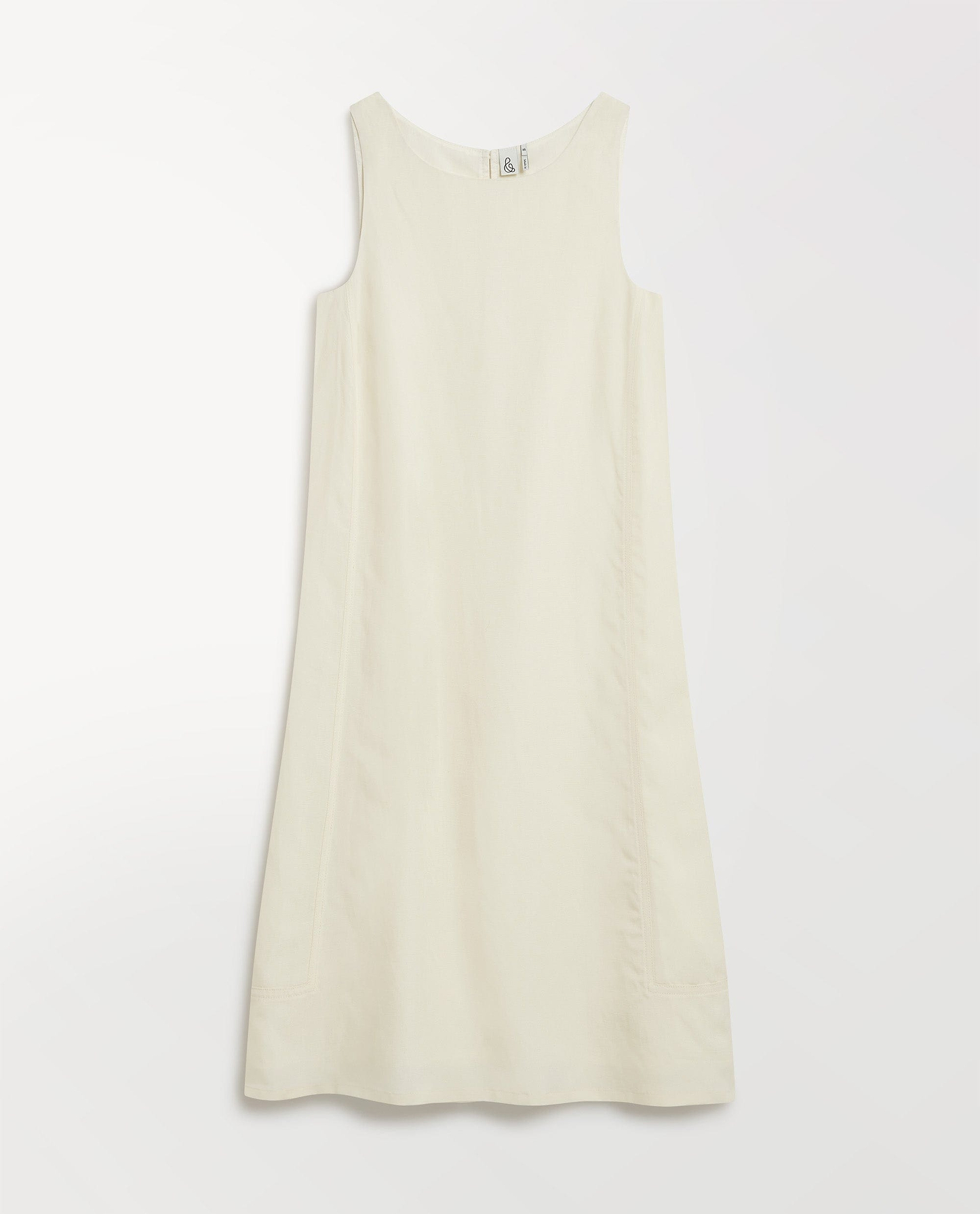 Women's Future-Linen Classic Mini Dress - Buttermilk