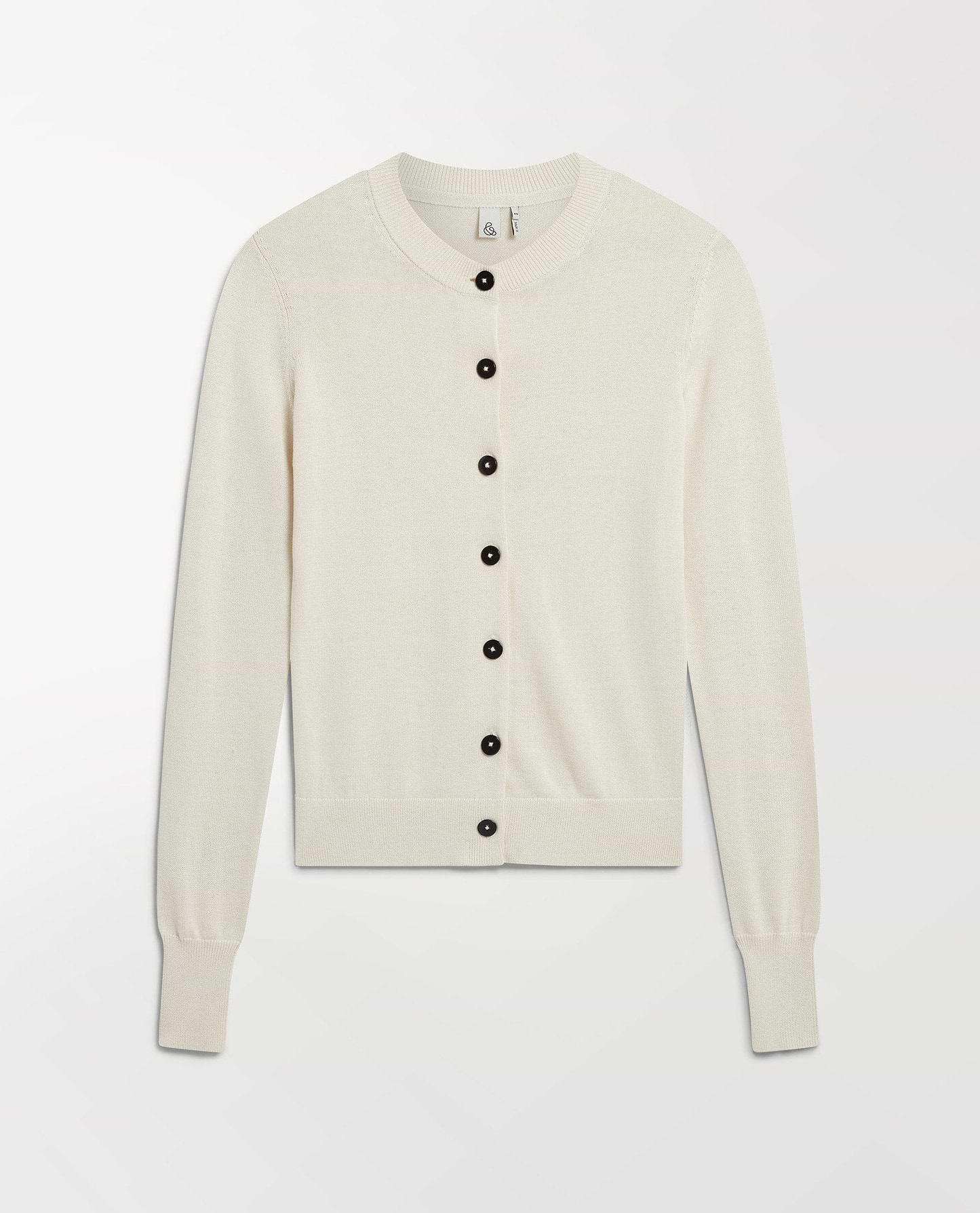 Silk-Cotton Cardigan - Buttermilk