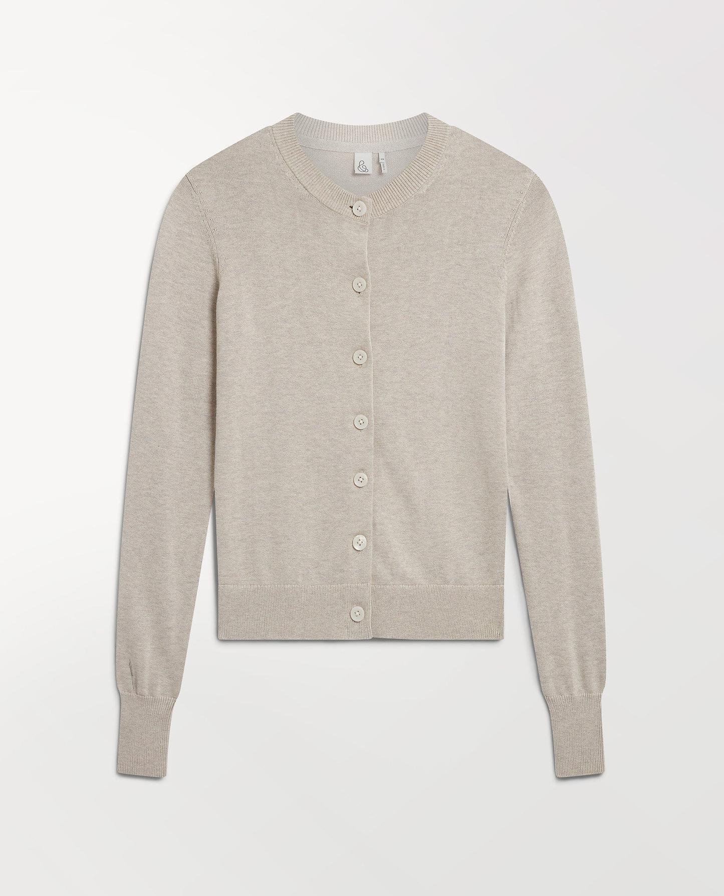 Silk-Cotton Cardigan - Drift