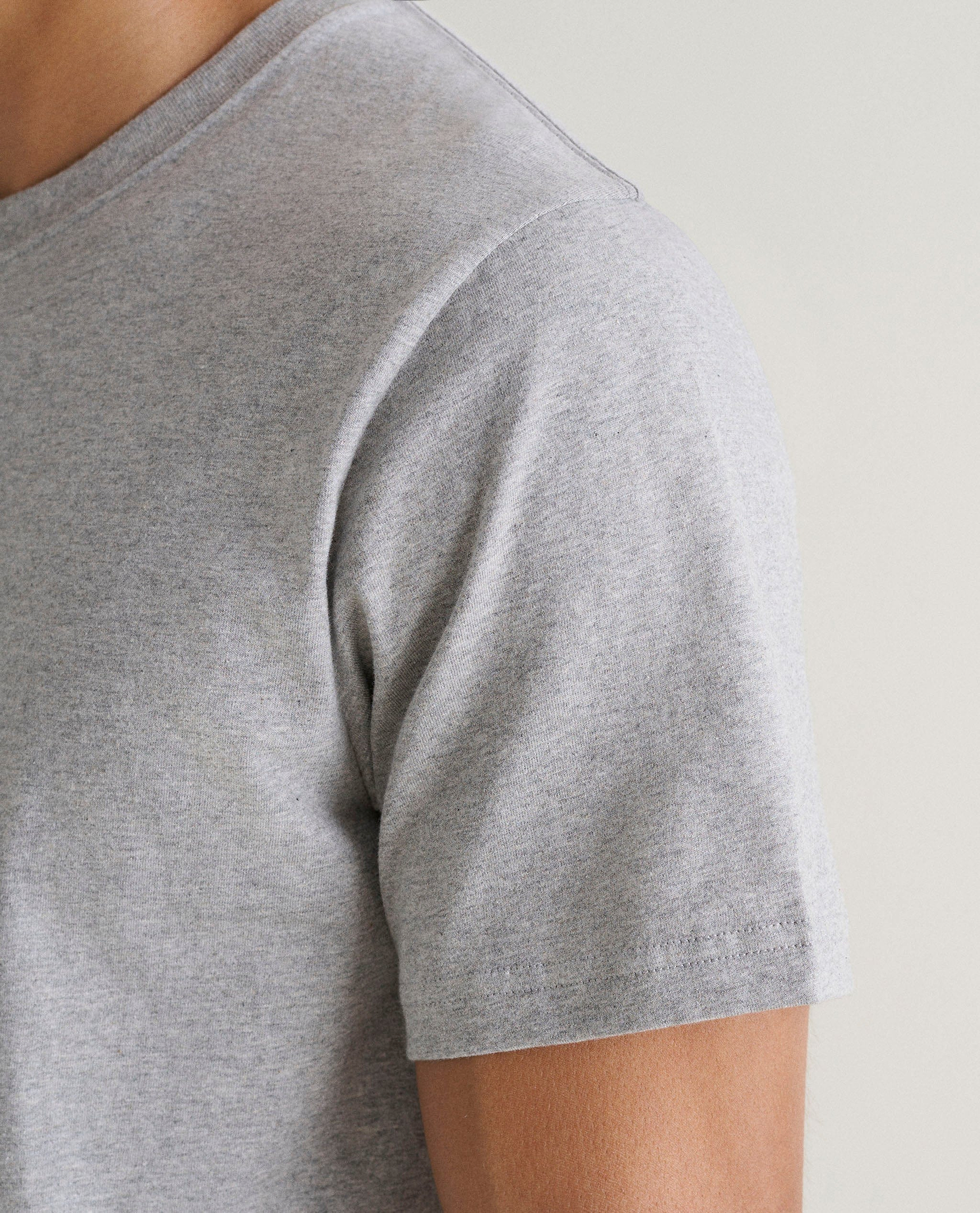 Men's Classic Cotton Crew Neck T-shirt - Grey