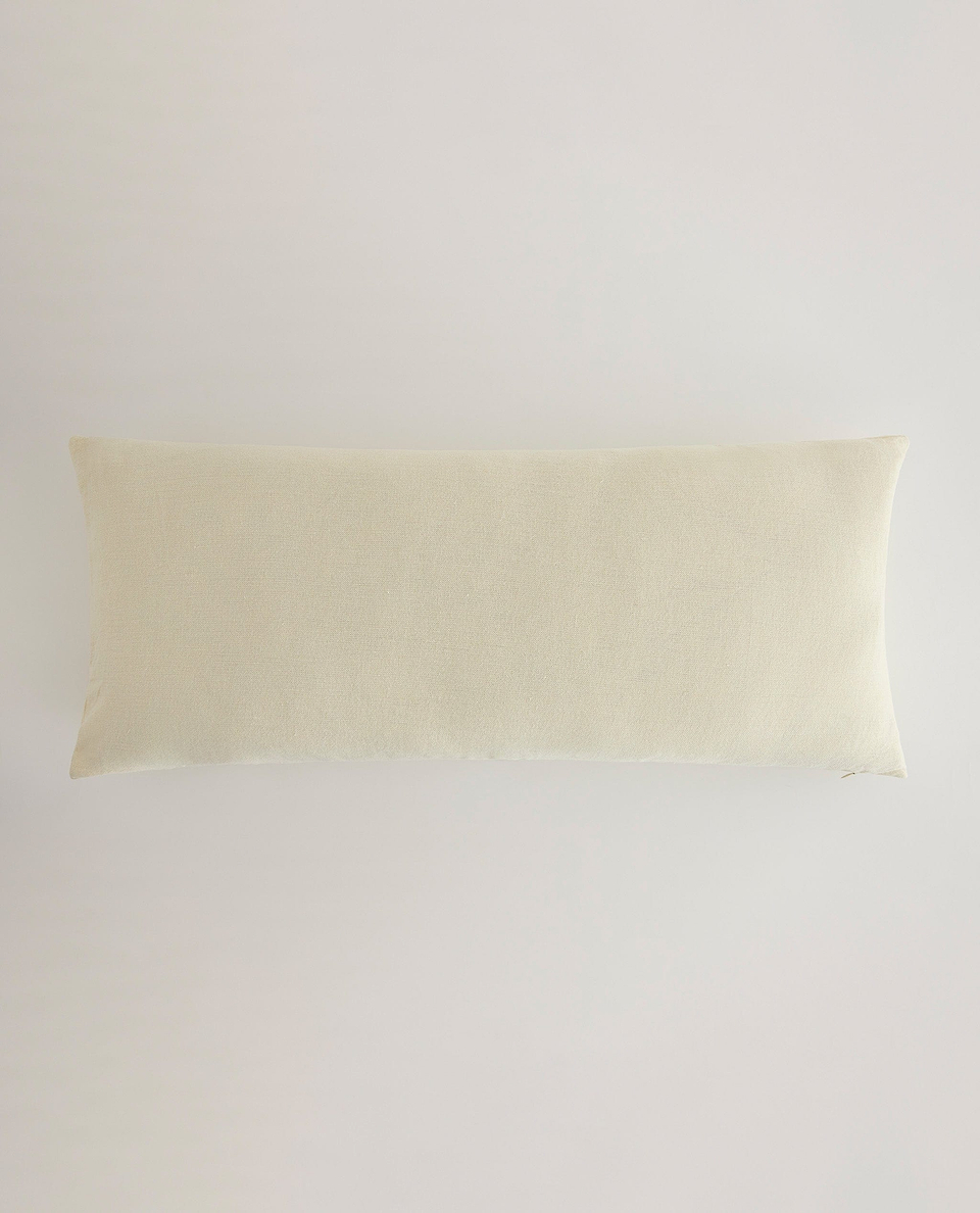Lumbar Cushion Cover - Alabaster