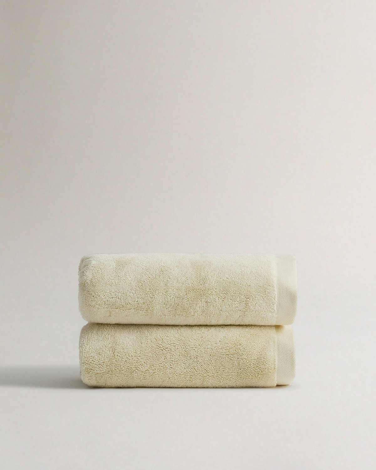 Turkish Hand Towels (Pack of 2) - Buttermilk