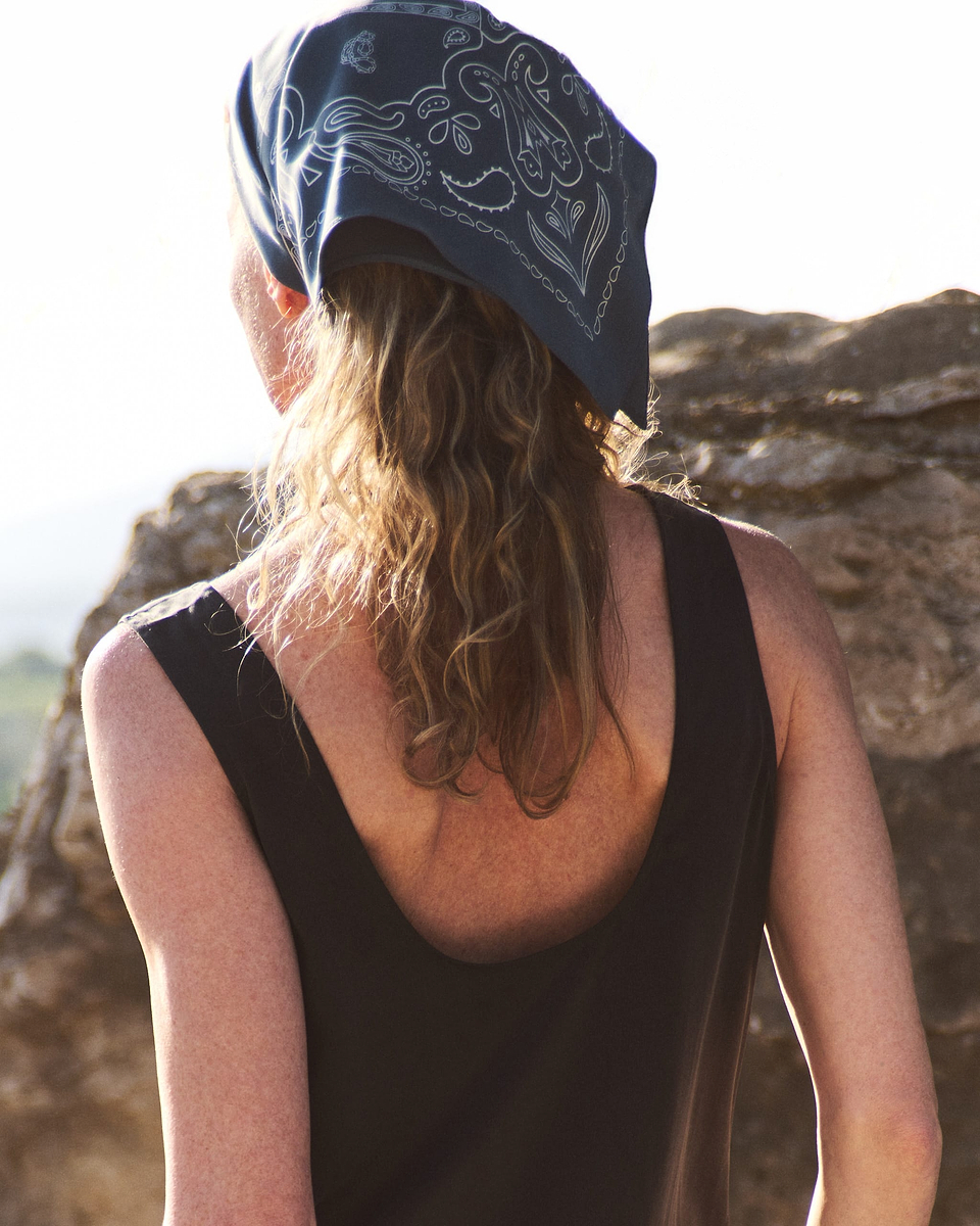 Silk Bandana - Moonlake