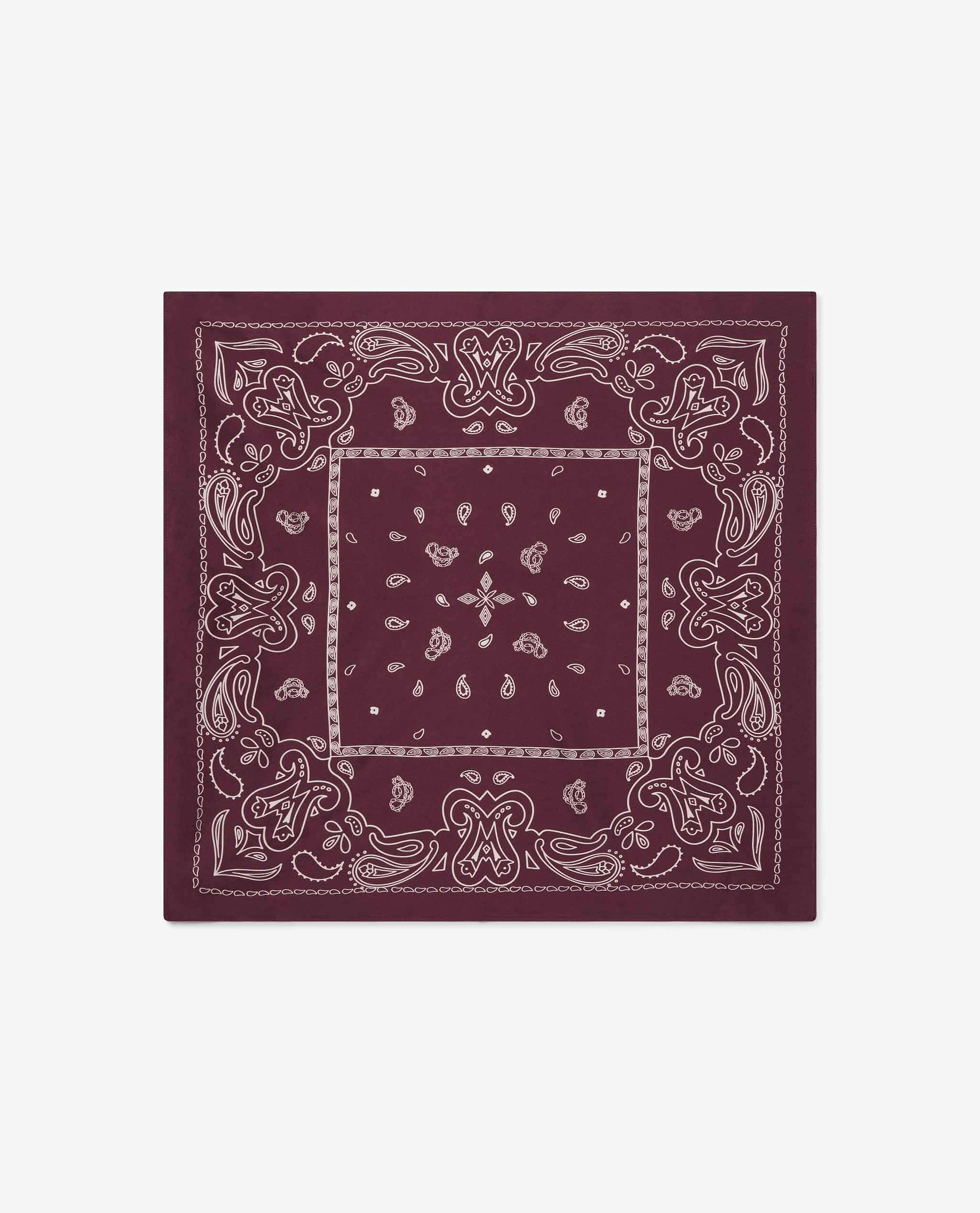 Silk Bandana - Plum