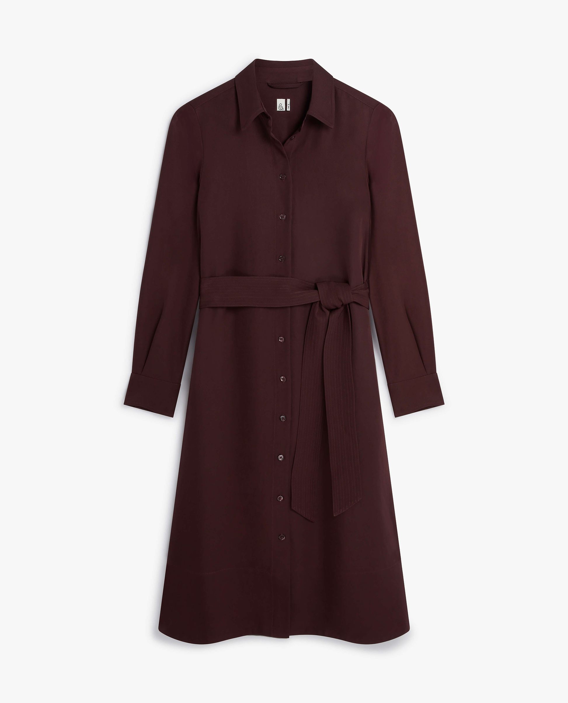 Women's NAIA™ Shirt Dress - Midnight Plum