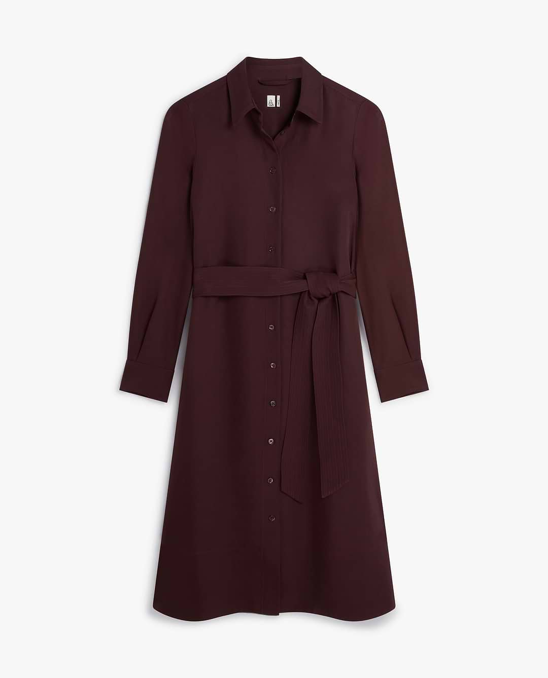 Women's NAIA™ Shirt Dress - Midnight Plum
