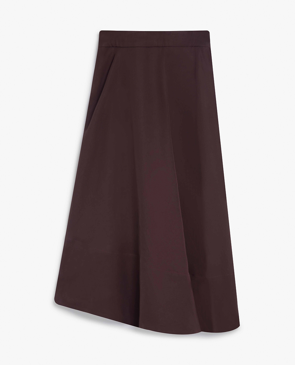 Women's NAIA™ Asymmetric Skirt - Midnight Plum