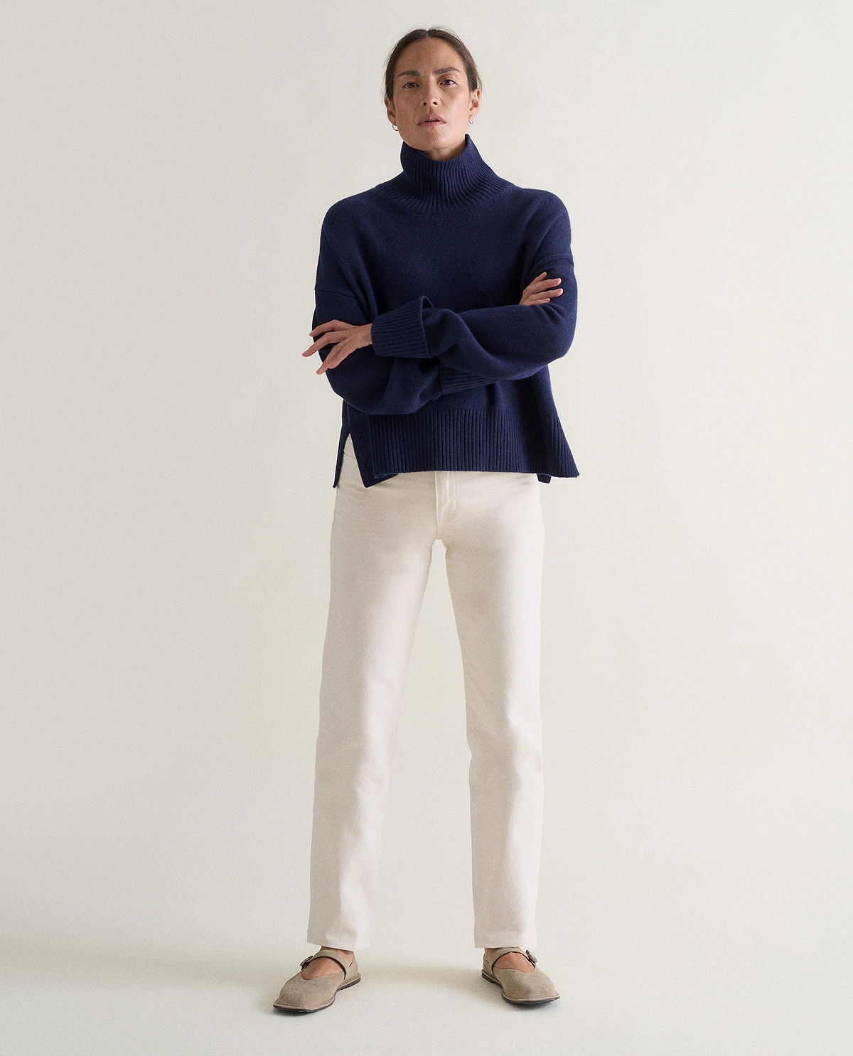 Women's Navy Jumpers & Cardigans