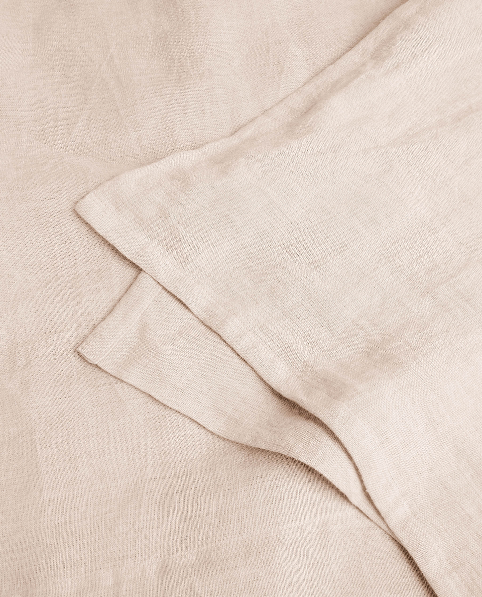 House of Grey European Flaxª Linen Flat Sheet