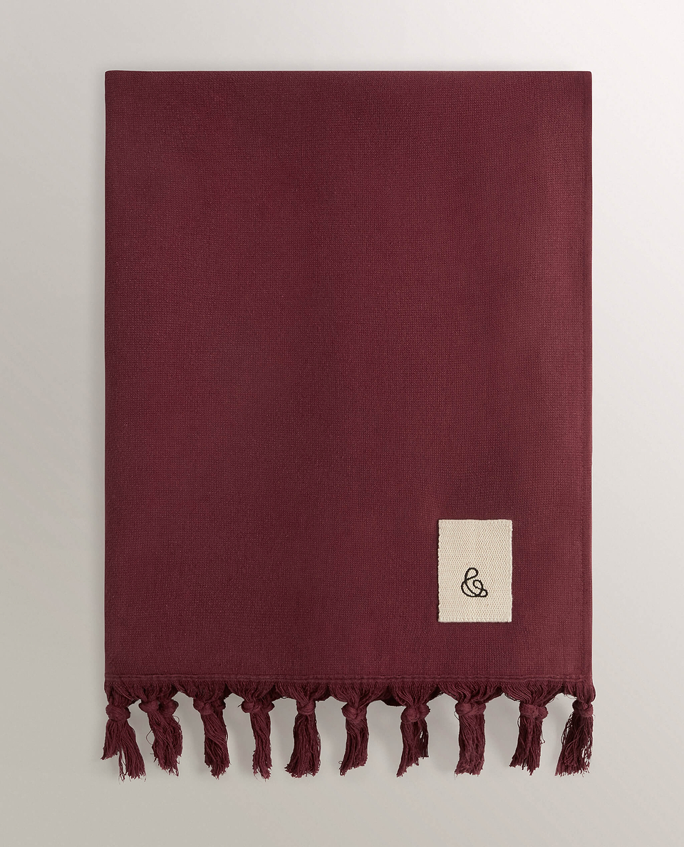 Hammam Beach Towel - Mahogany