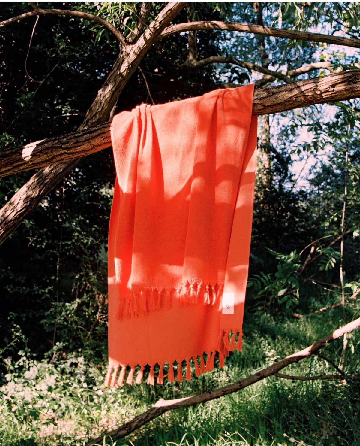 Hammam Beach Towel - Coral Red