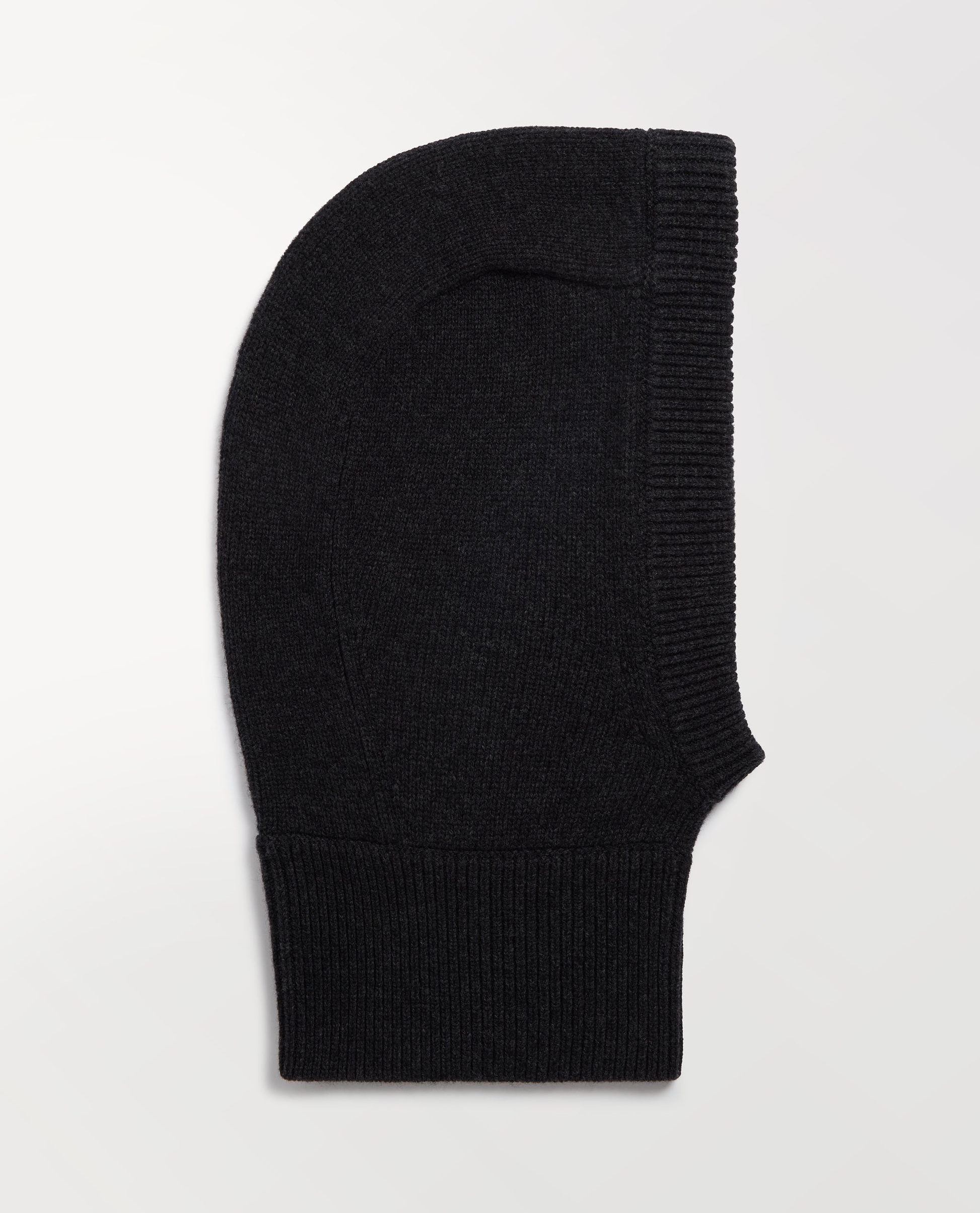 Men's Cashmere Merino Knitted Hood - Charcoal