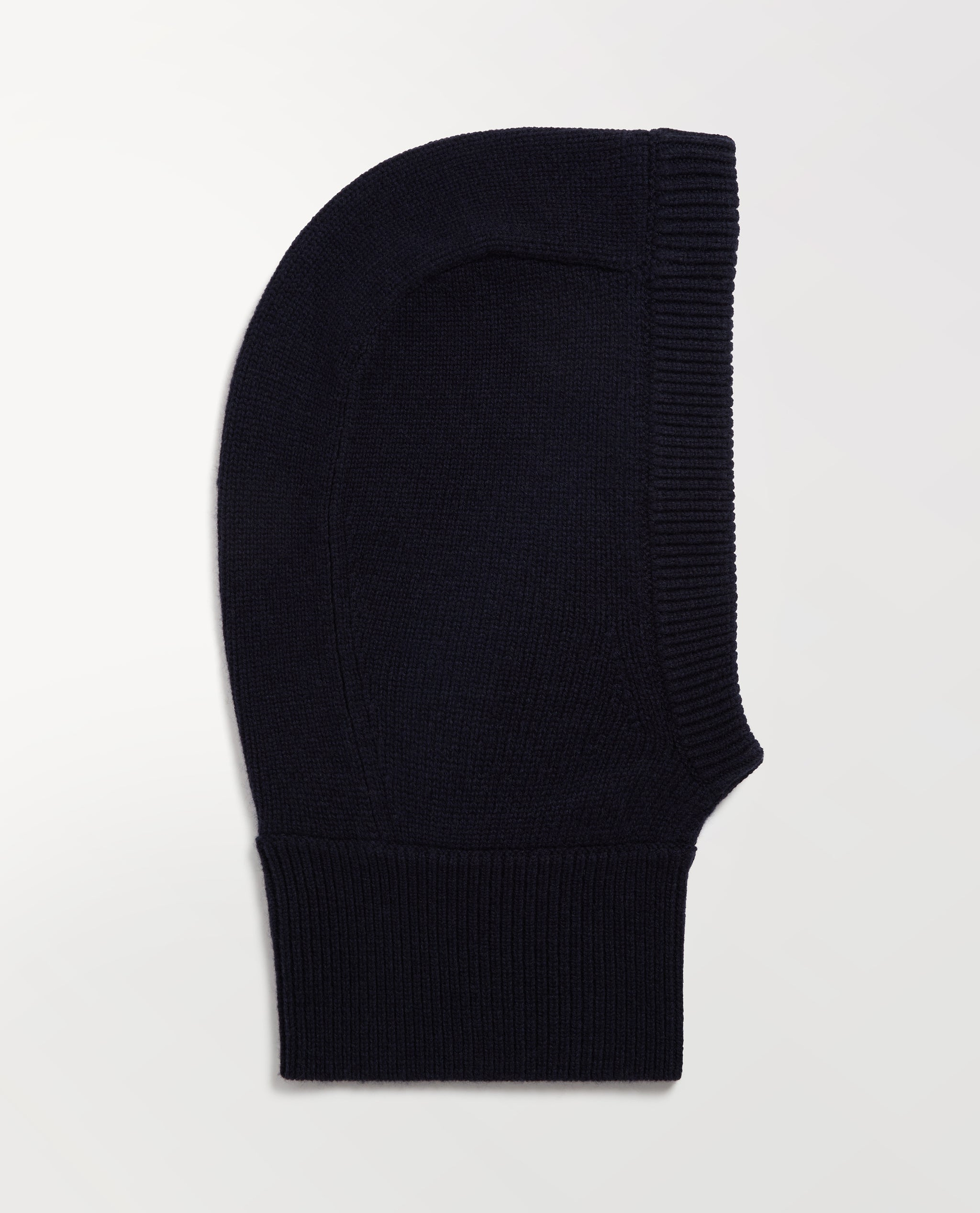 Women's Cashmere Merino Knitted Hood - Mood Indigo