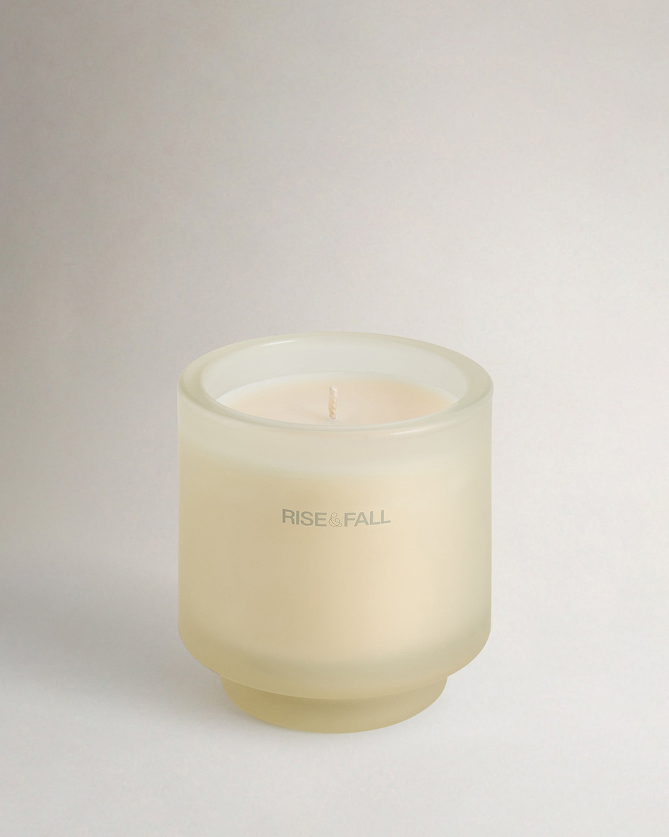 Image 1 of 2 showing Candle - Ecru Denim