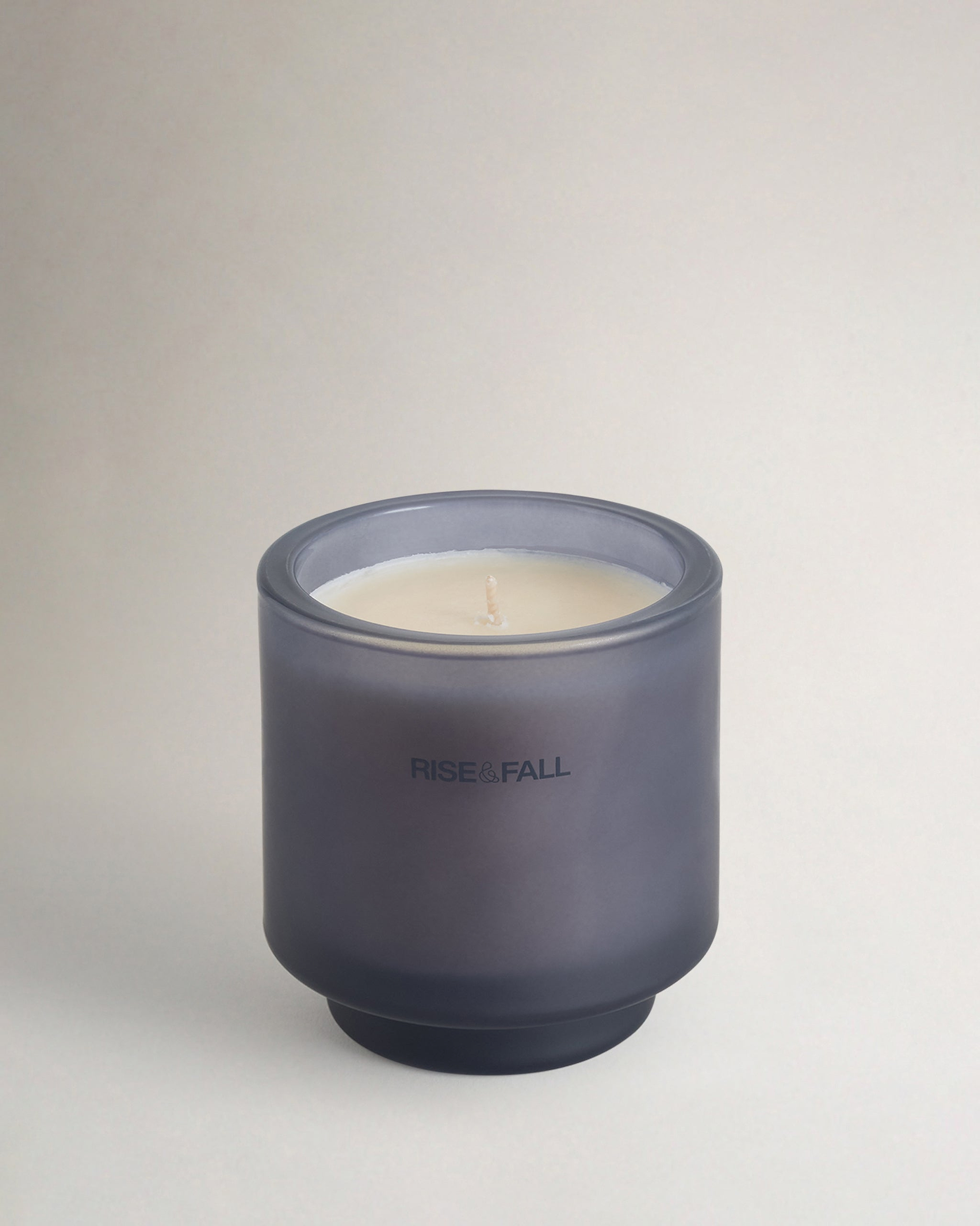 Image 1 of 2 showing Candle - Navy Suede