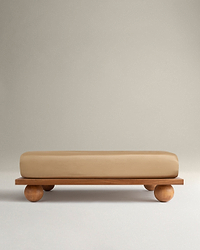Soft & Smooth Cotton Sateen Fitted Sheet - Wheat