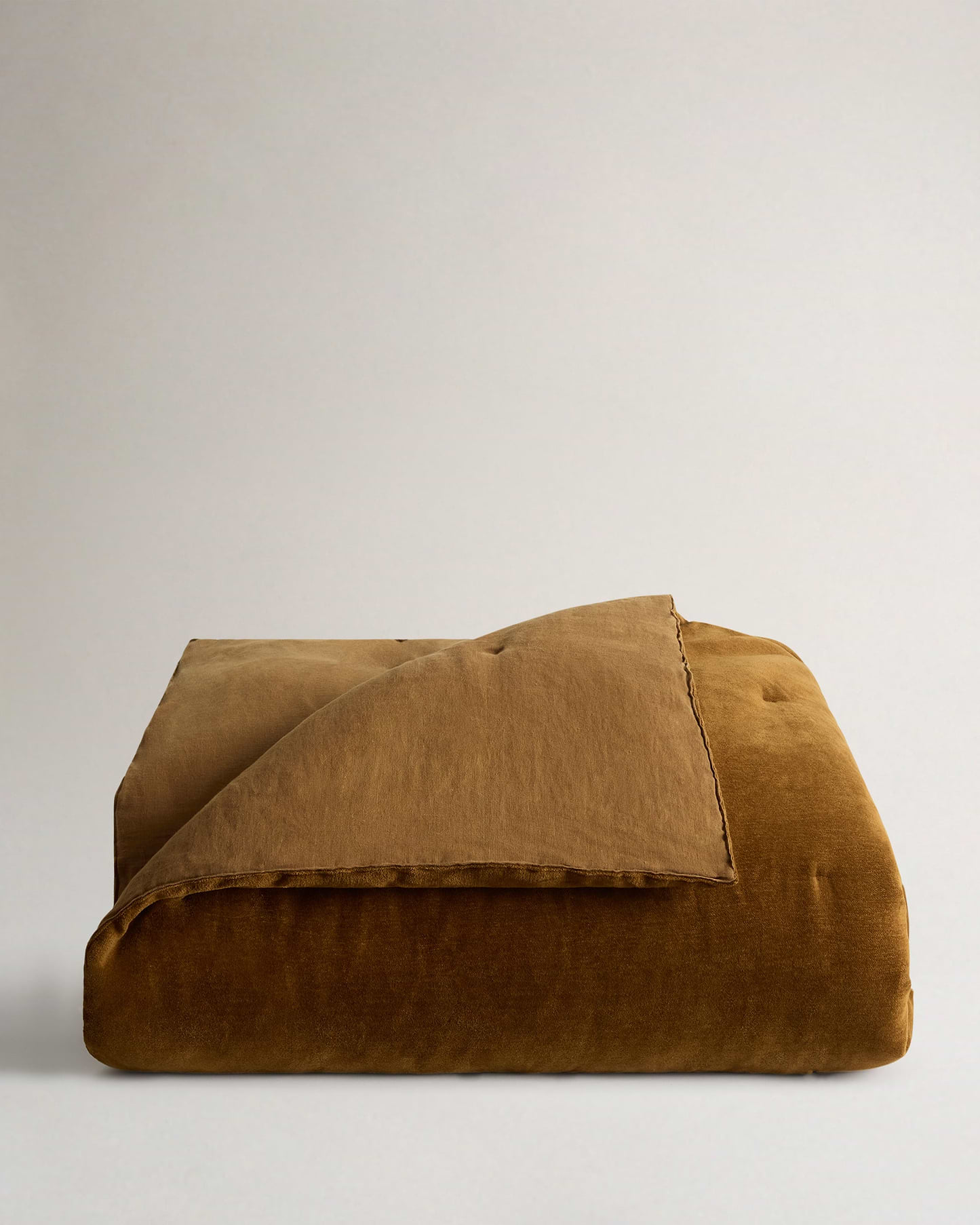 Cotton Chenille Bedspread - Ochre