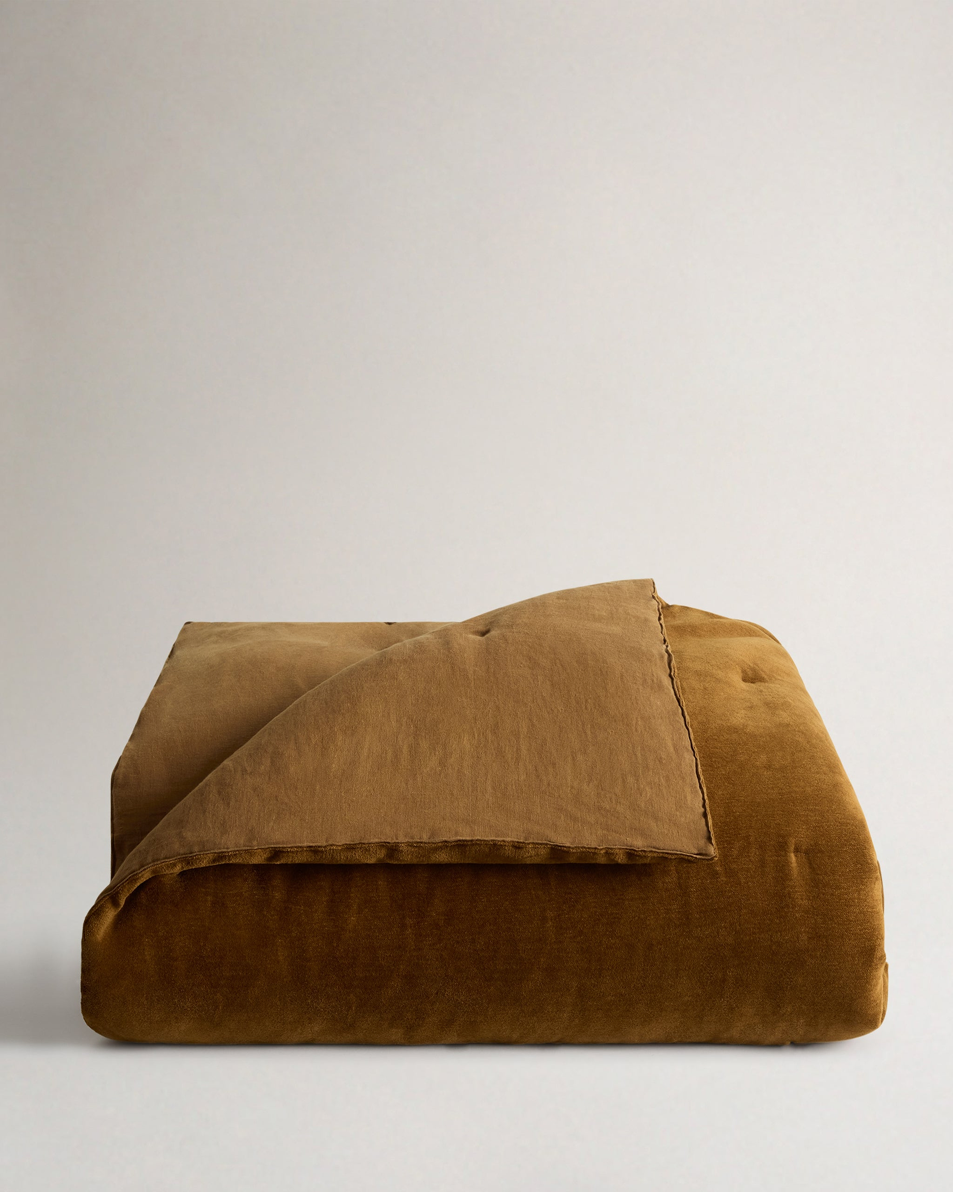 Cotton Chenille Bedspread - Ochre