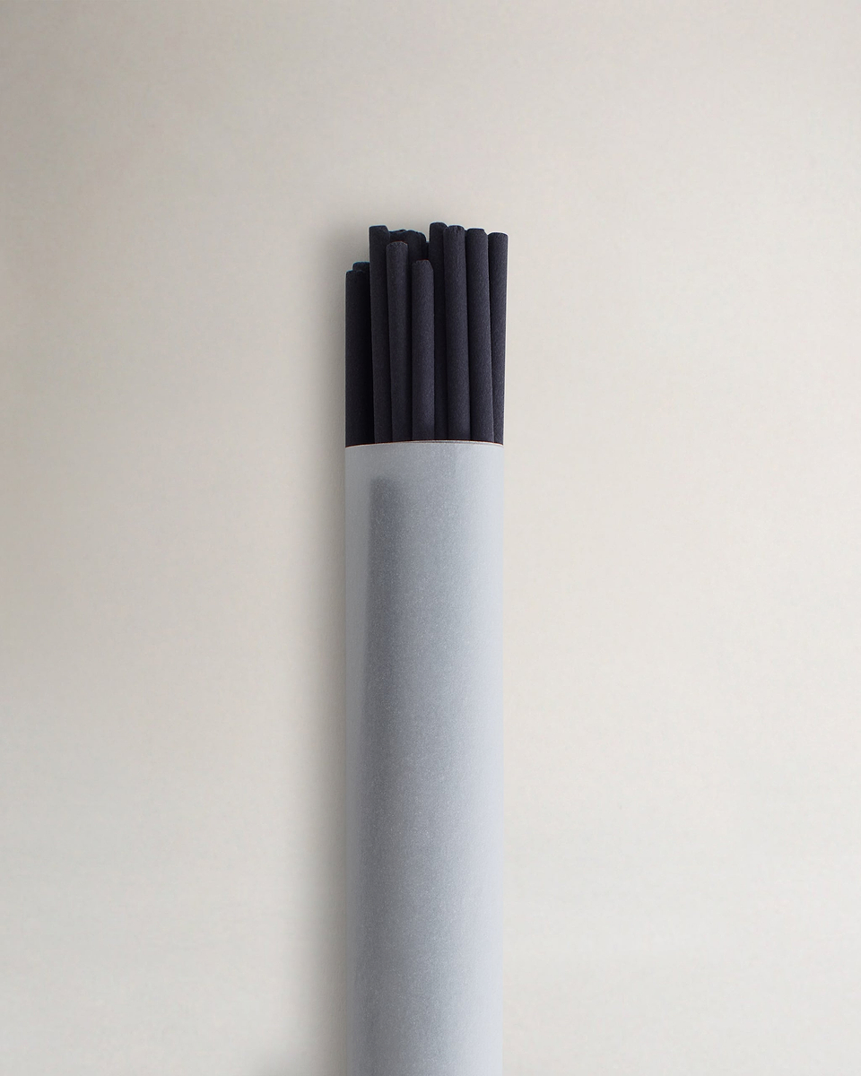 Image 2 of 2 showing Navy Suede Incense