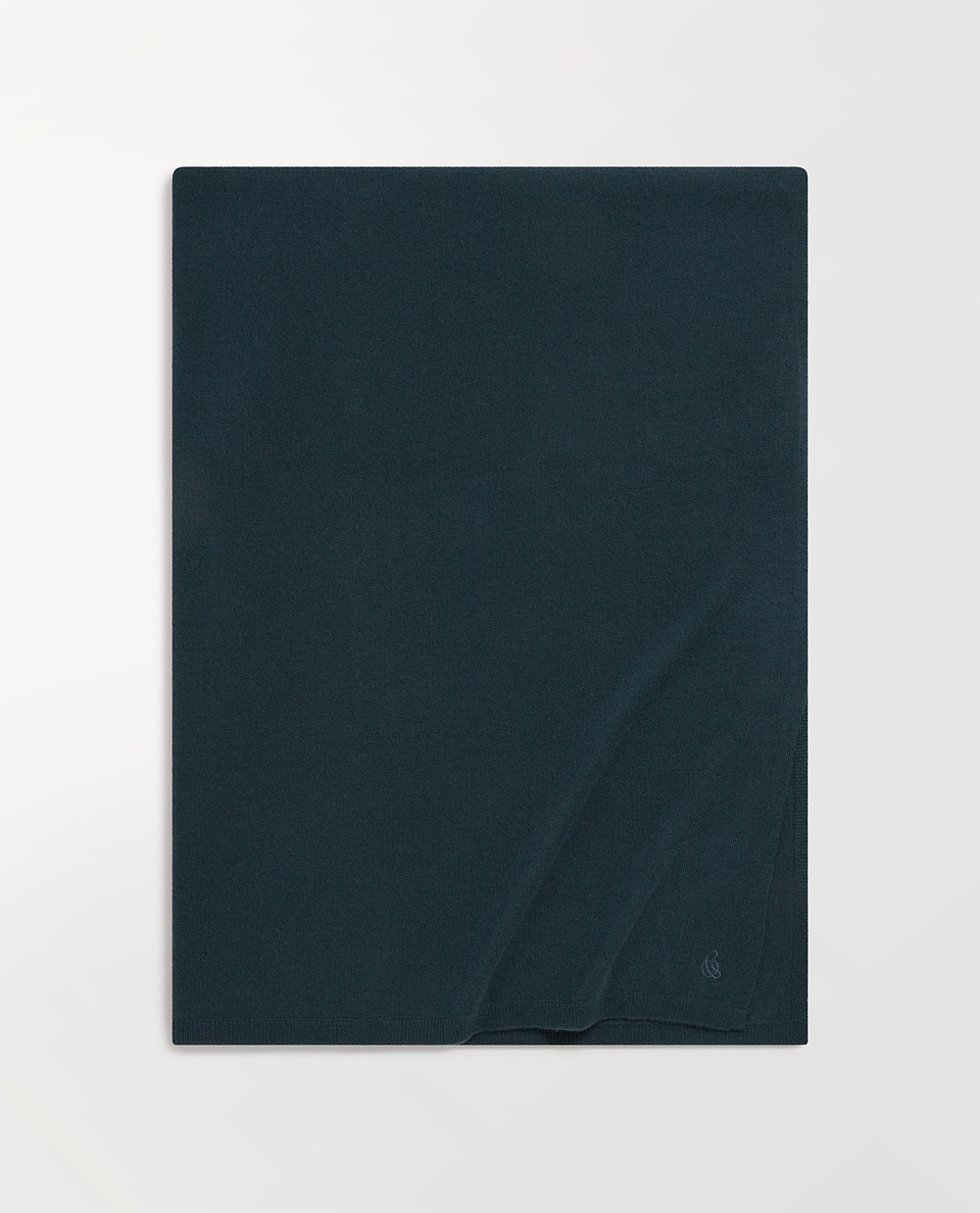 Oversized Finest Cashmere Wrap - Kelp