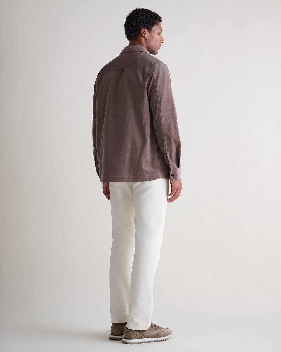 Men's Corduroy Overshirt - Mole