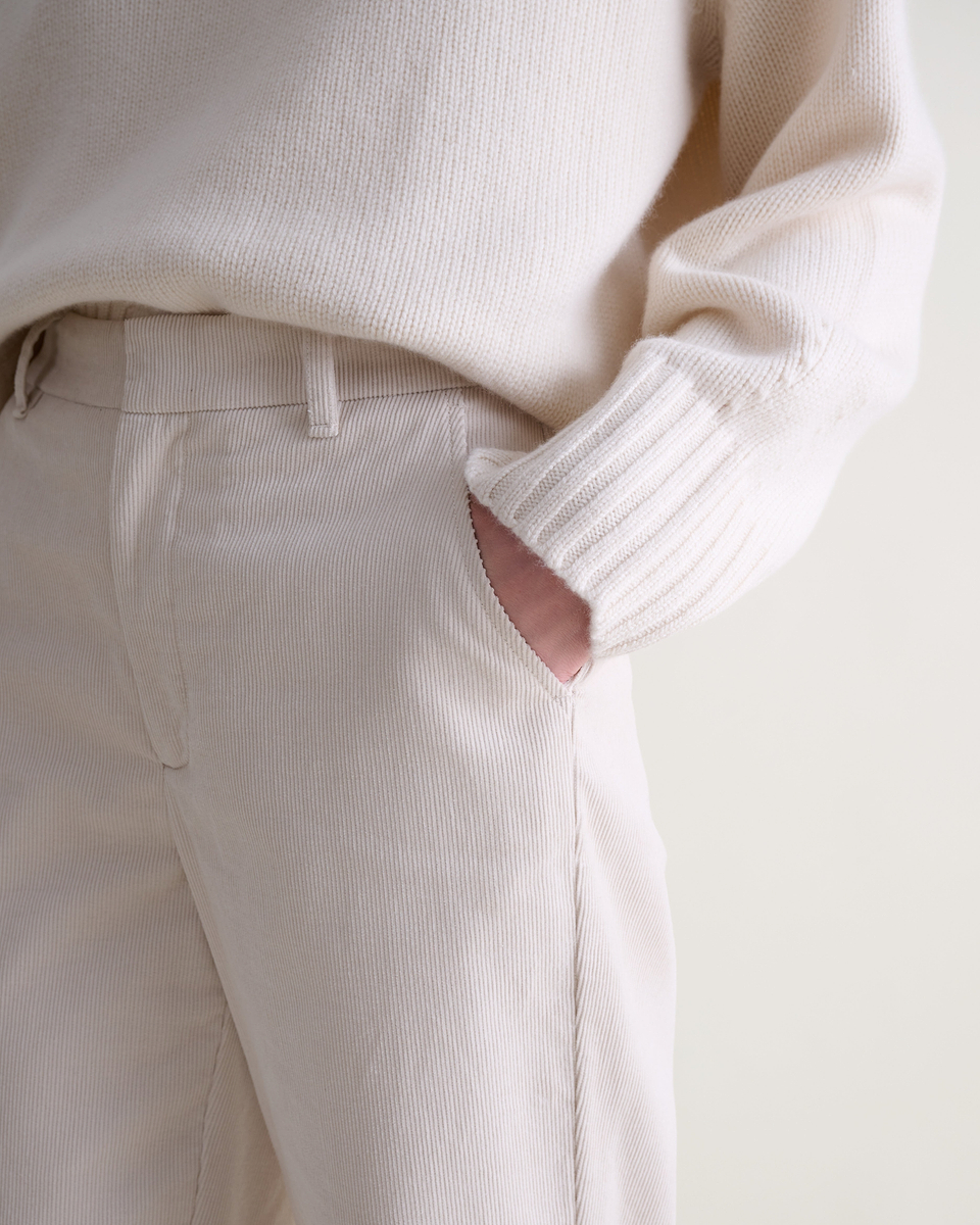 Women's Corduroy Wide Leg Trouser