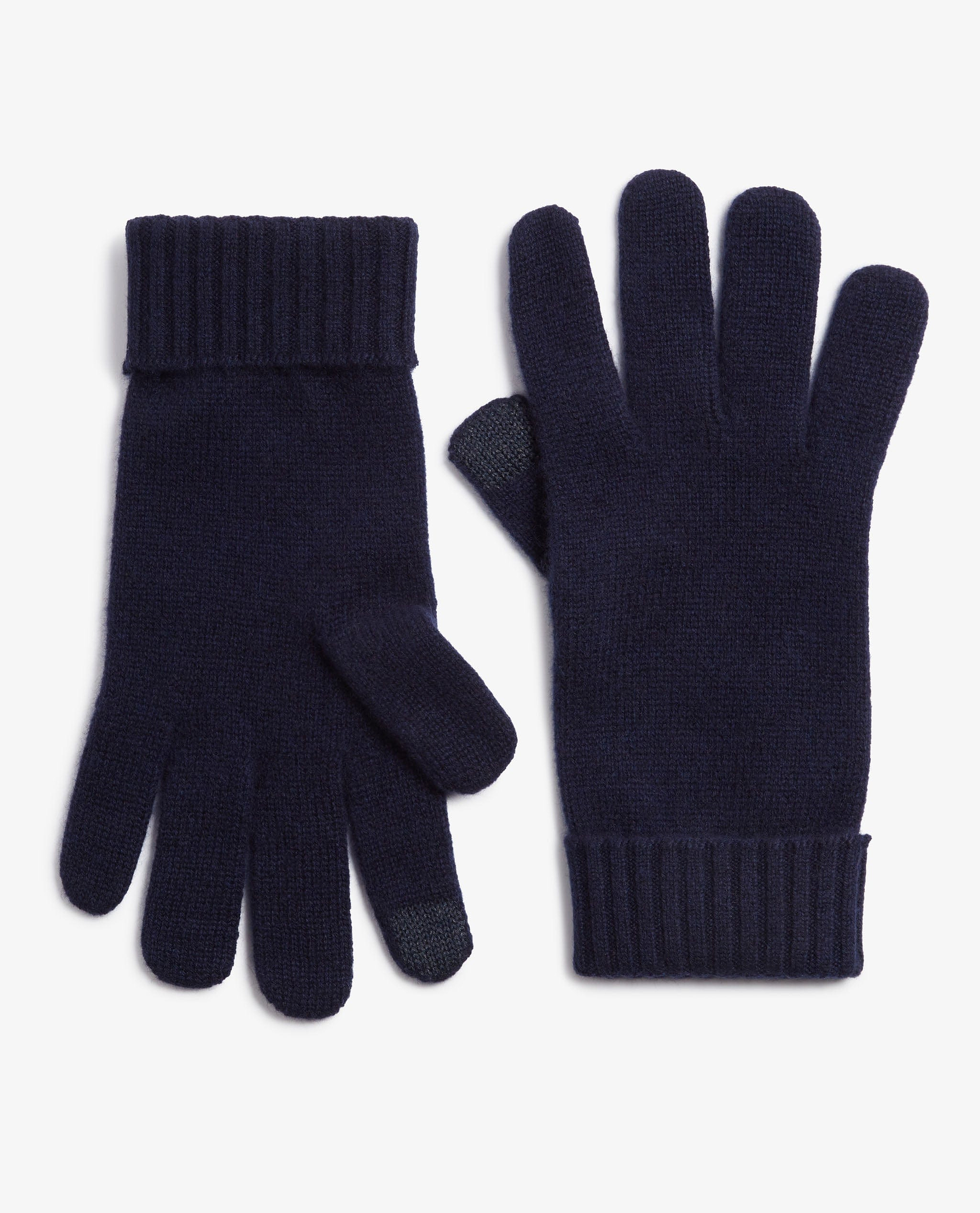 Men's Finest Cashmere Gloves - Navy