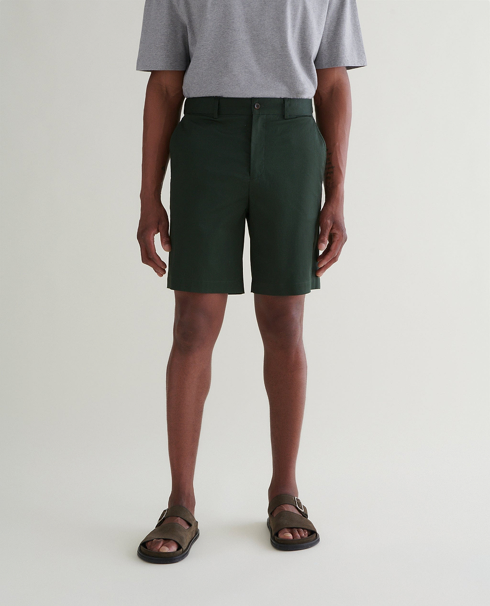 Men's Essential Cotton Chino Shorts - Khaki