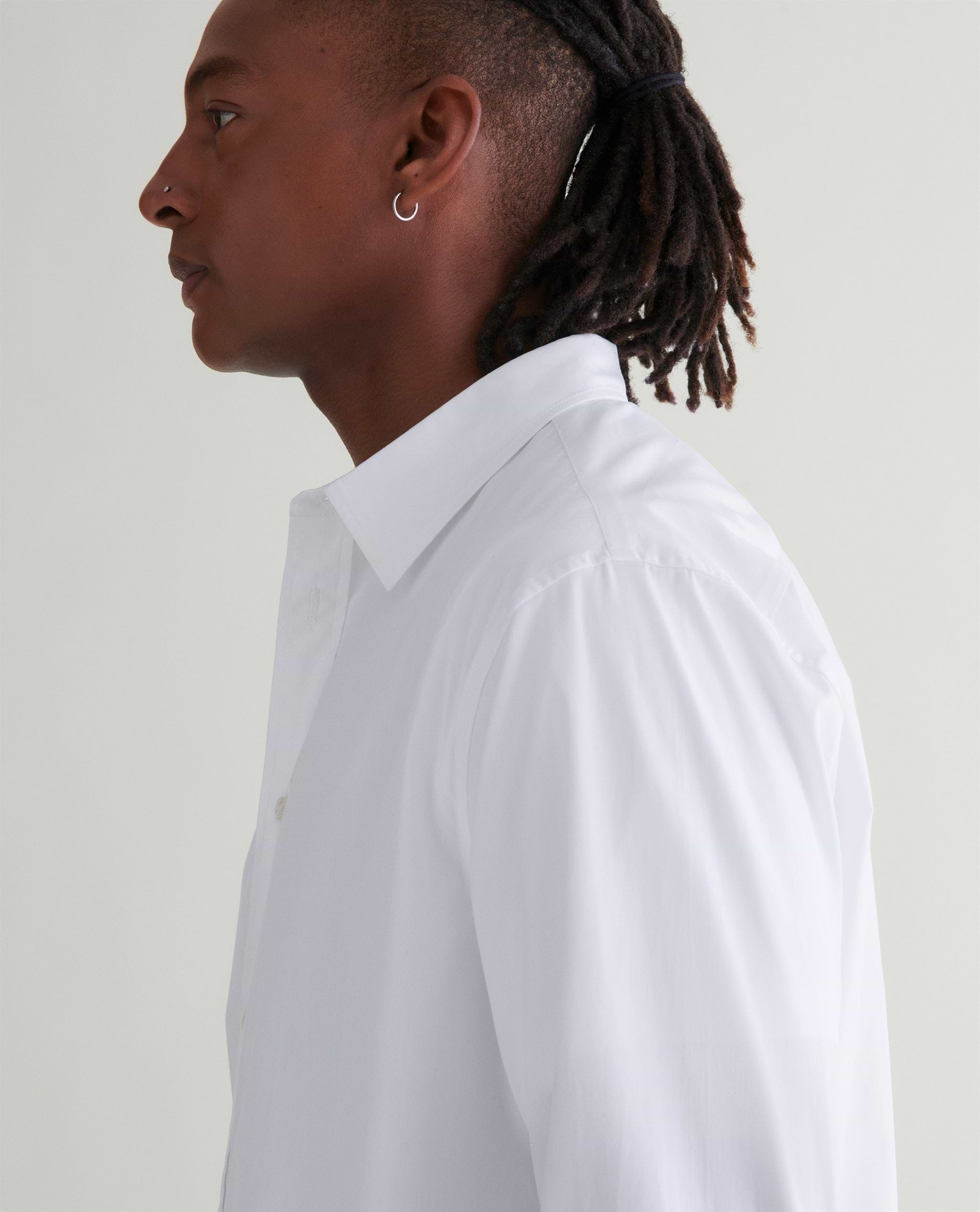 Men's Organic Cotton Poplin Shirt - White