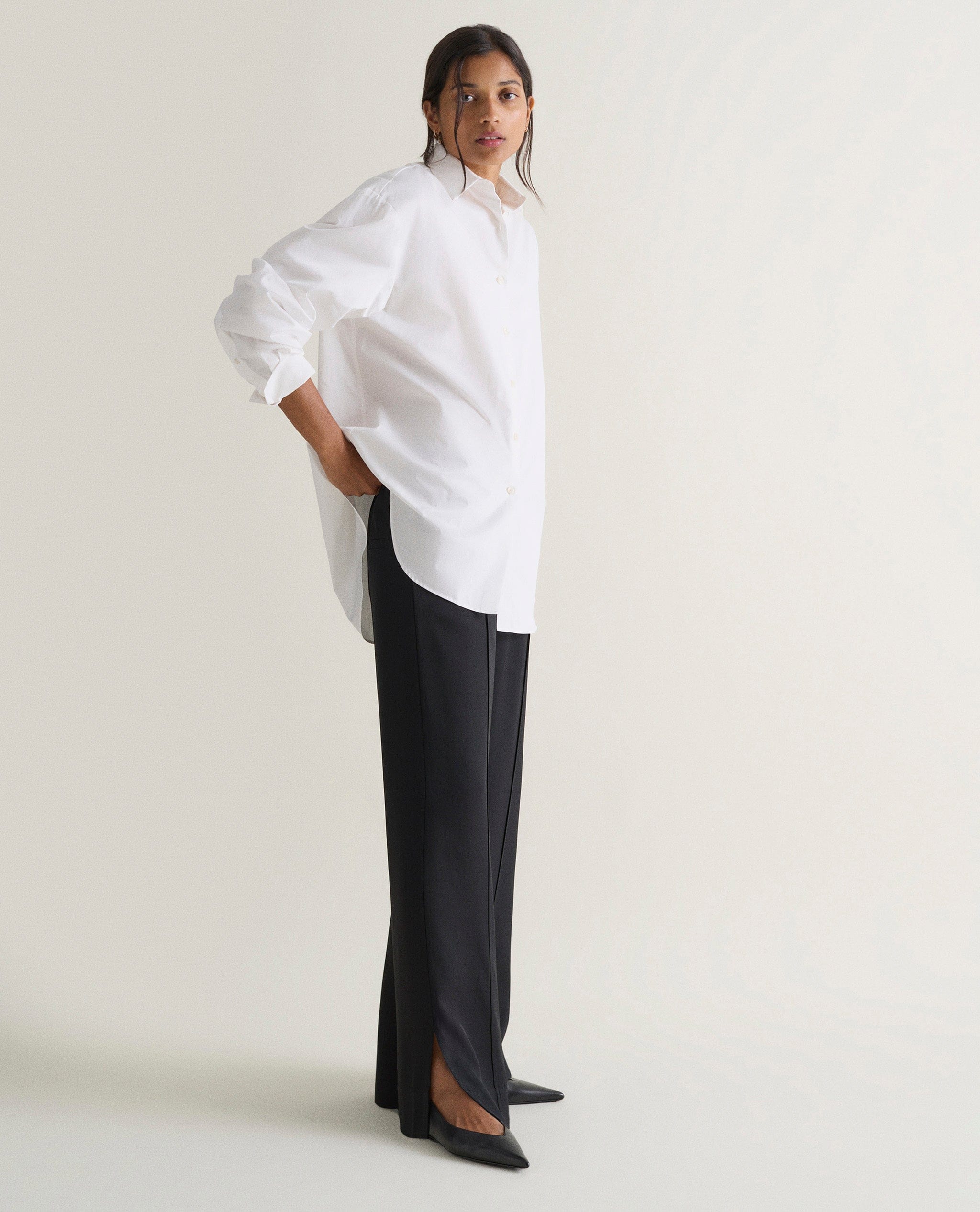 Women's NAIA™ Tailored Track Trouser - Black