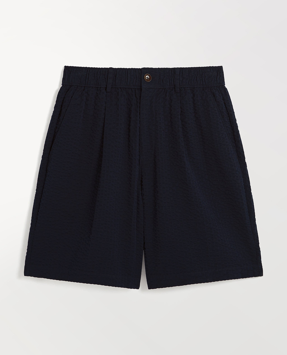 Men's Cotton Seersucker Short