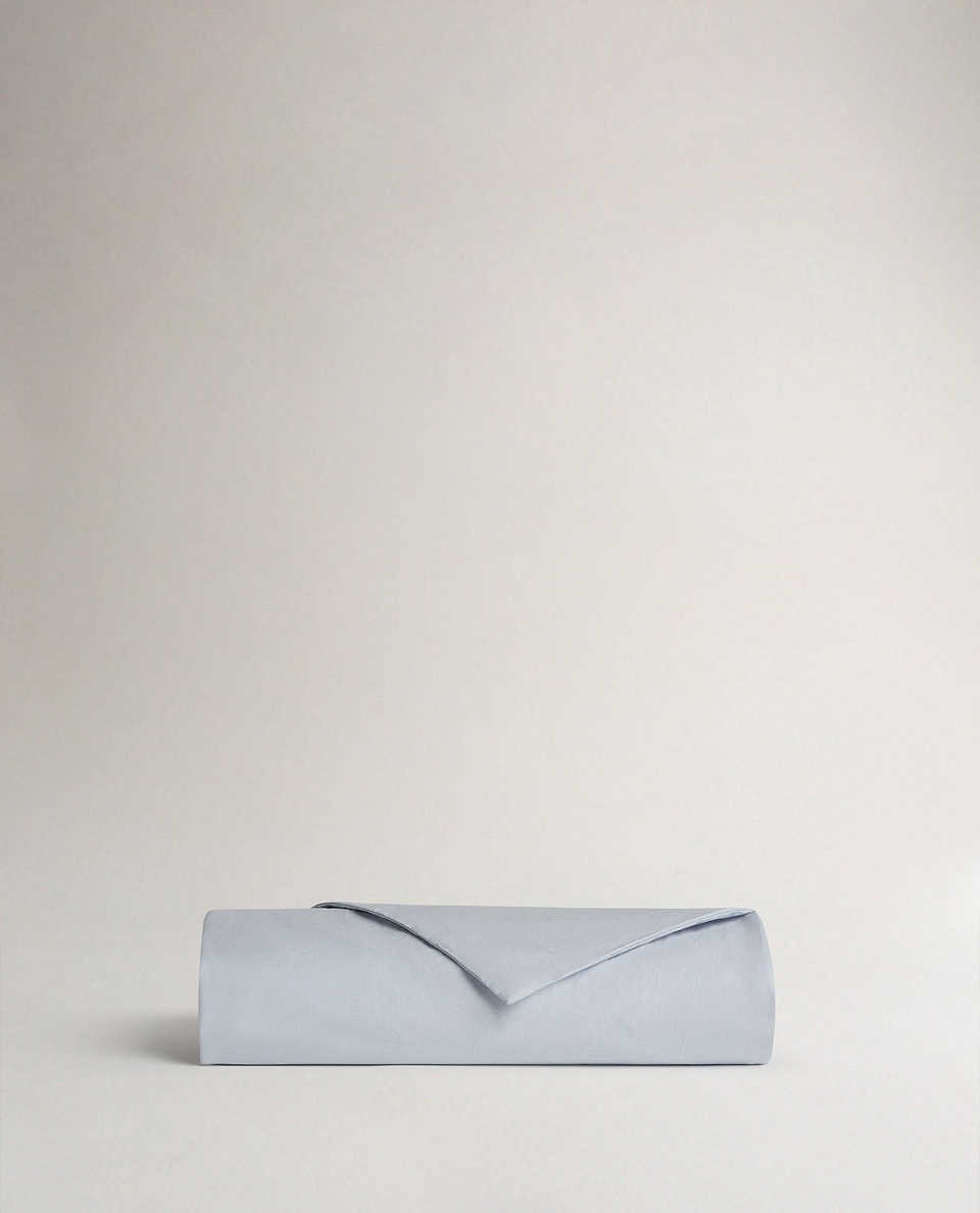 Crisp & Cool Organic Cotton Duvet Cover - Cornflower