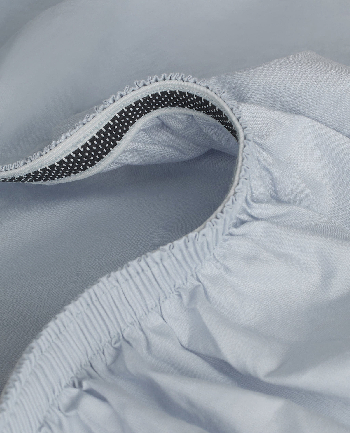 Crisp & Cool Organic Cotton Fitted Sheet - Cornflower