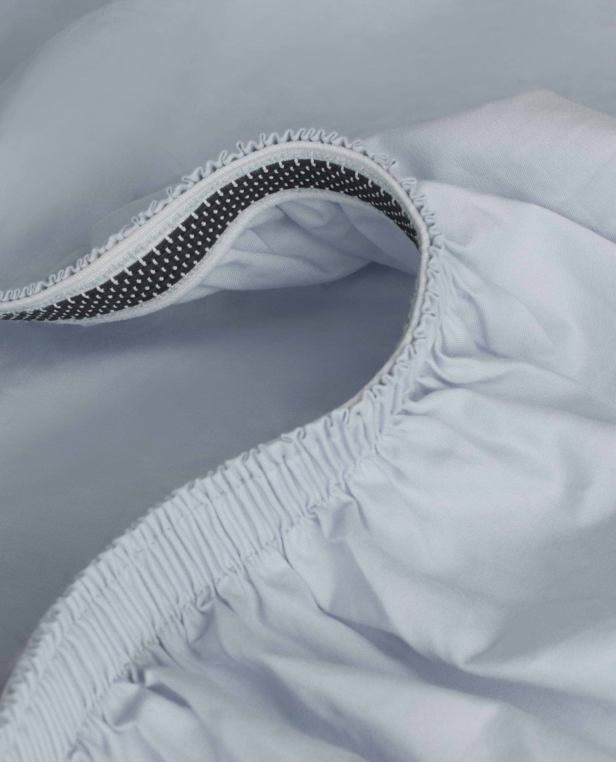 Crisp & Cool Organic Cotton Fitted Sheet - Cornflower