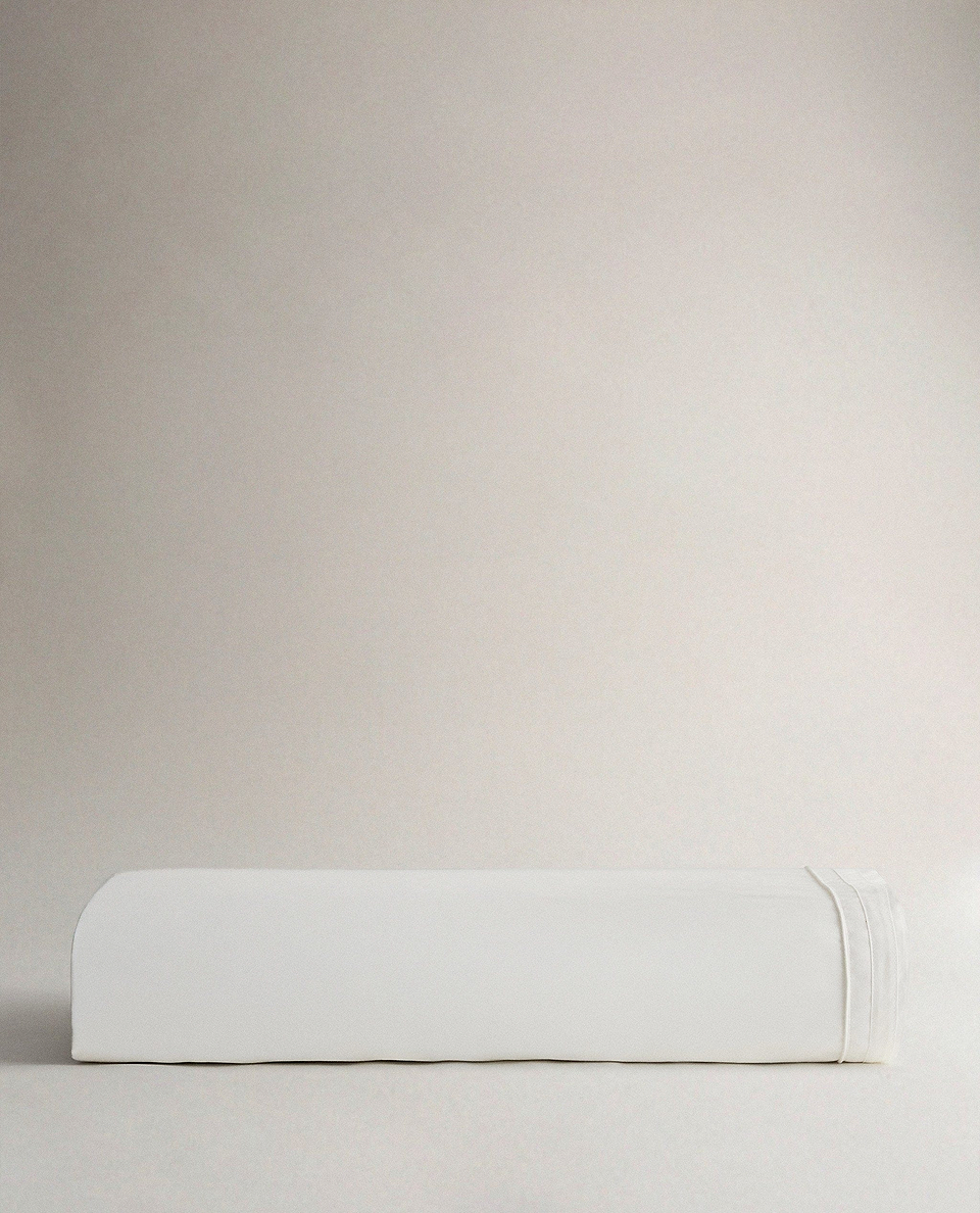 Crisp & Cool Organic Cotton Duvet Cover - Tailored Border