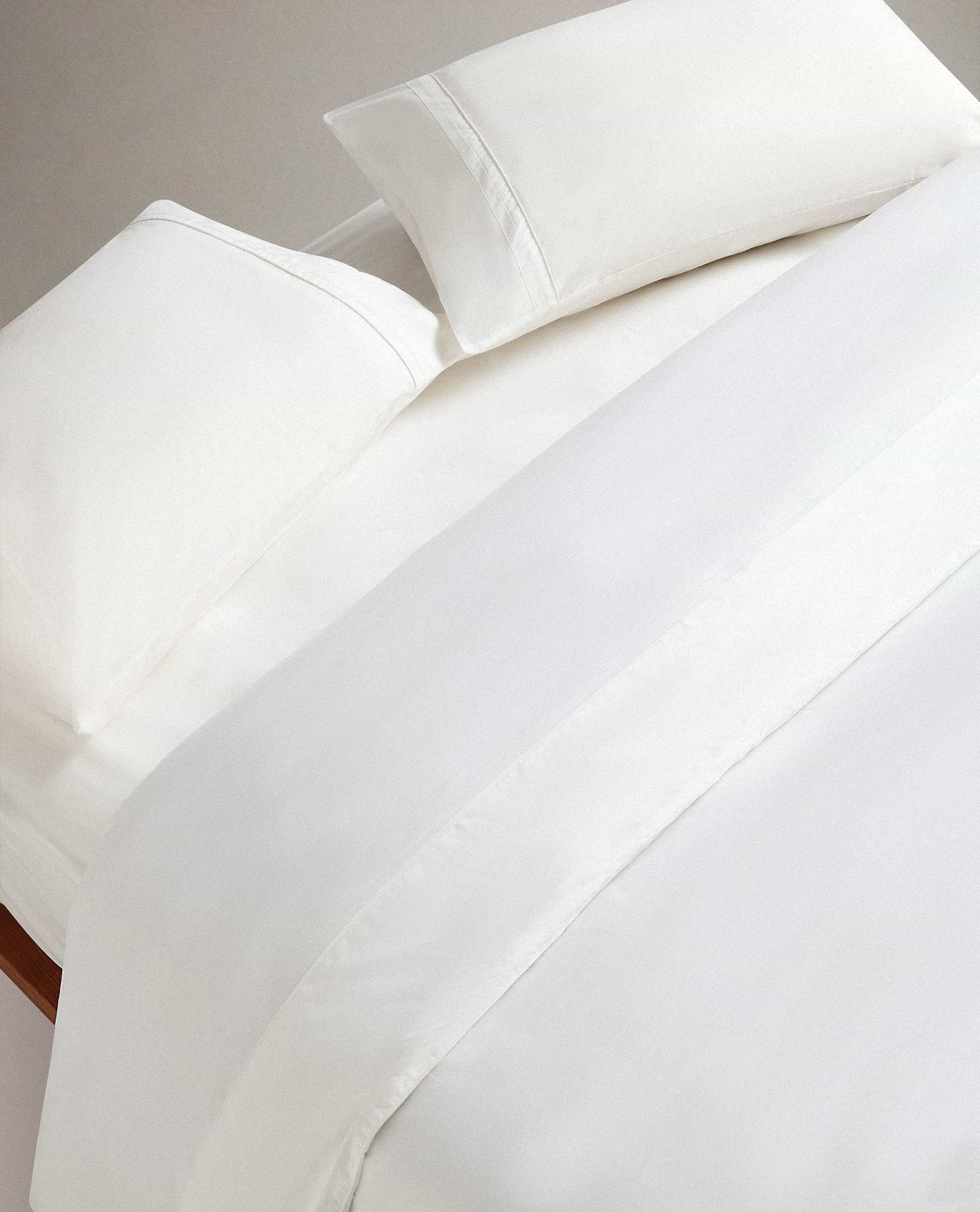 Crisp & Cool Organic Cotton Duvet Set - Tailored Border