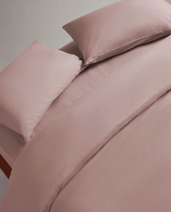 Crisp & Cool Organic Cotton Duvet Set - Clay