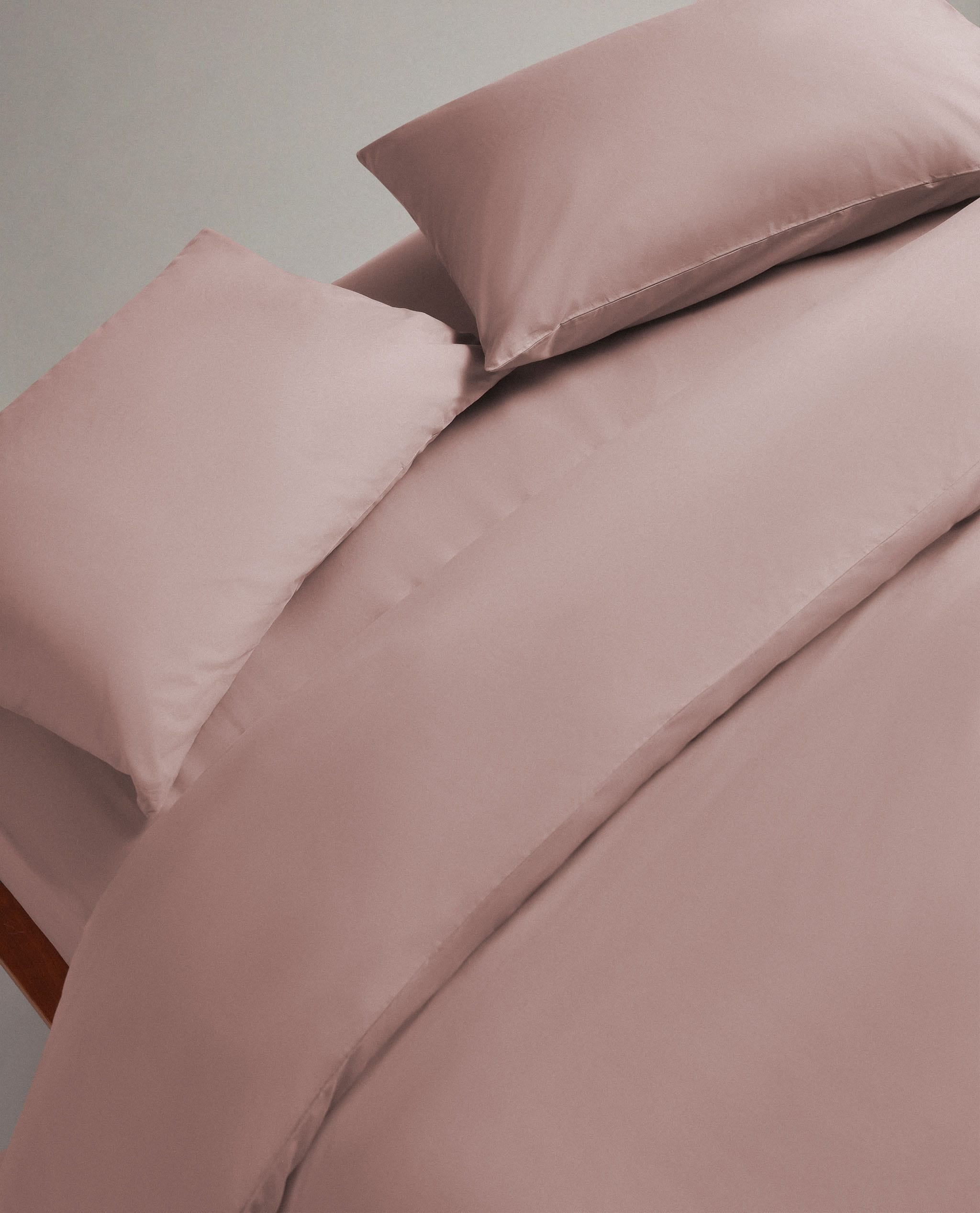 Crisp & Cool Organic Cotton Duvet Set - Clay
