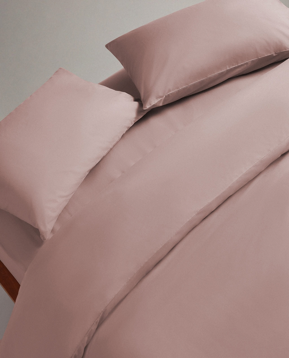 Crisp & Cool Organic Cotton Duvet Set - Clay