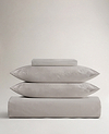 The Crisp & Cool Organic Cotton Duvet Set - Pebble