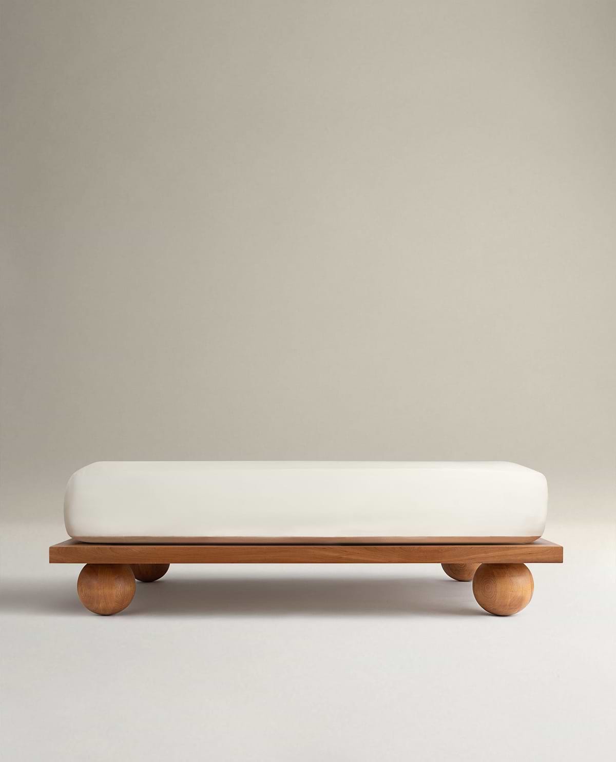 Crisp & Cool Organic Cotton Fitted Sheet - Buttermilk