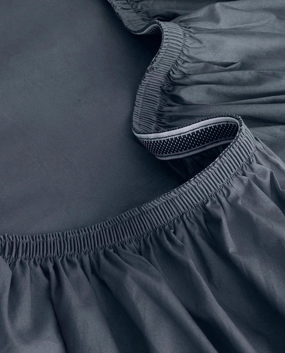 The Soft & Smooth Cotton Sheet Set - Mood Indigo