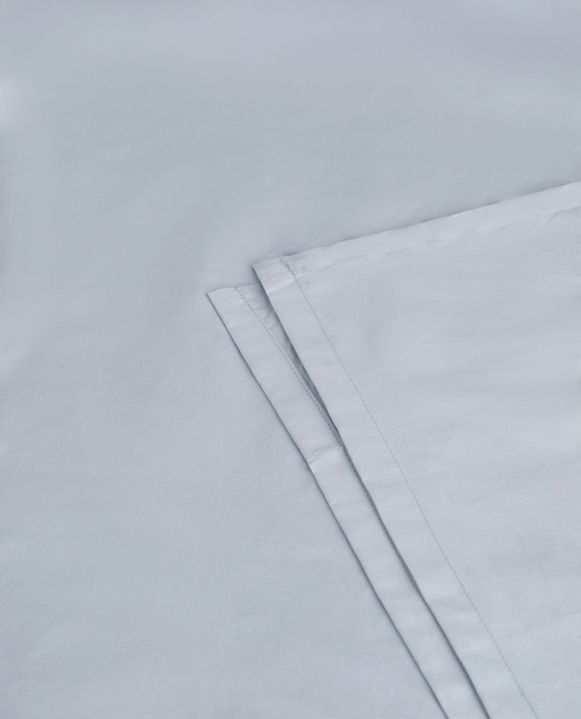 The Crisp & Cool Organic Luxury Flat Sheet - Cornflower