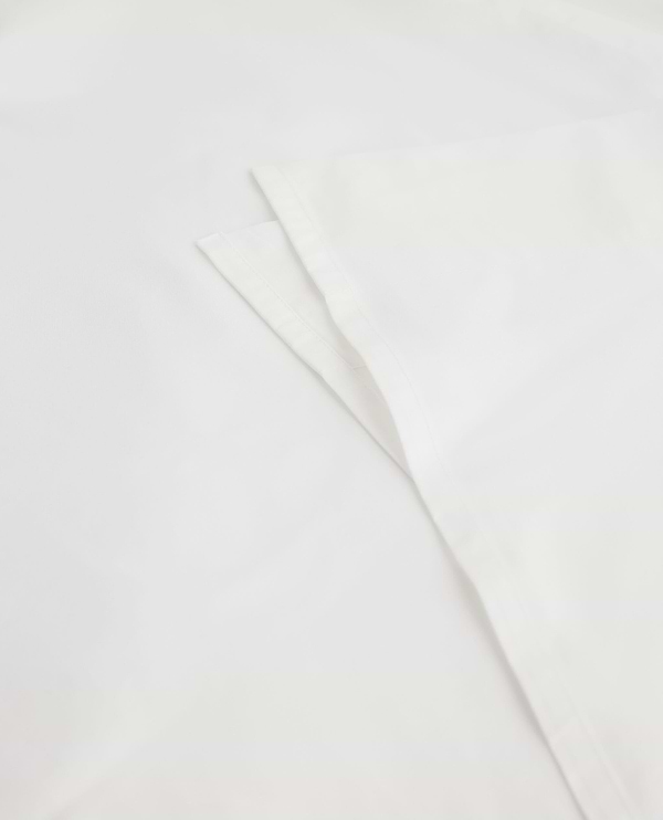 The Crisp & Cool Organic Luxury Flat Sheet - White