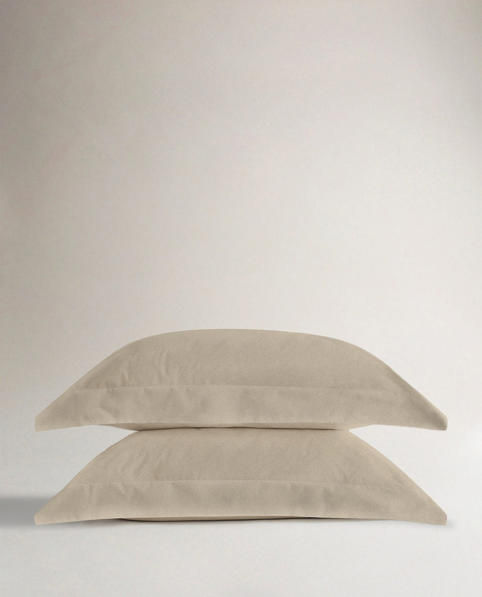 Relaxed & Refined Linen Oxford Pillowcase Set - Natural