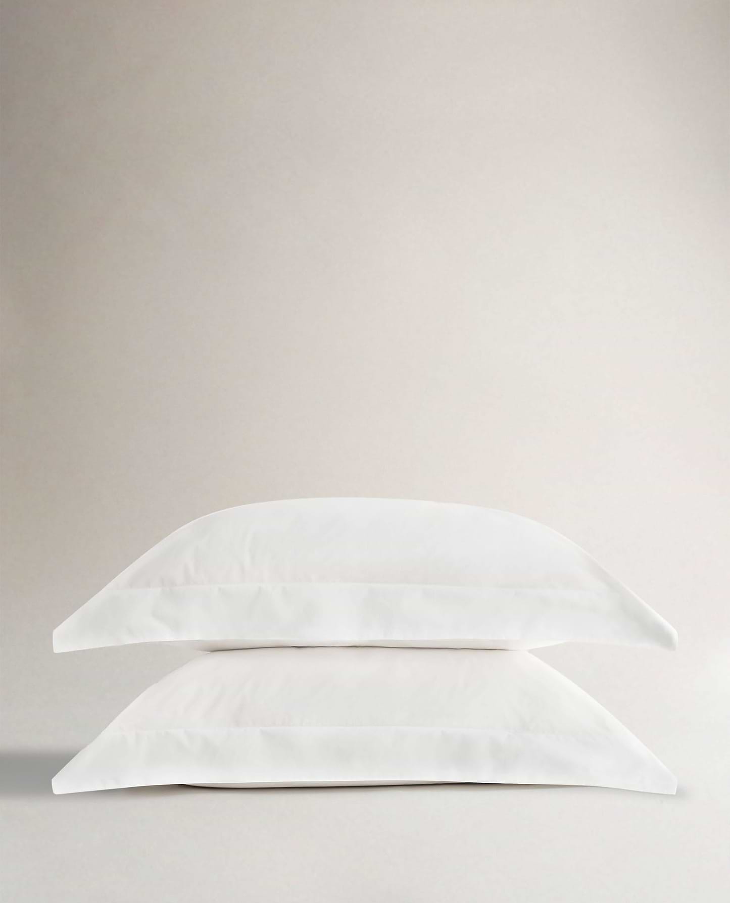Crisp & Cool Organic Cotton Oxford Pillowcases - White