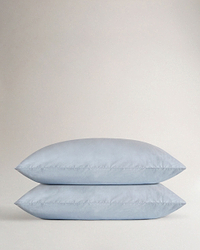 Crisp & Cool Organic Cotton Pillowcase Set - Cornflower