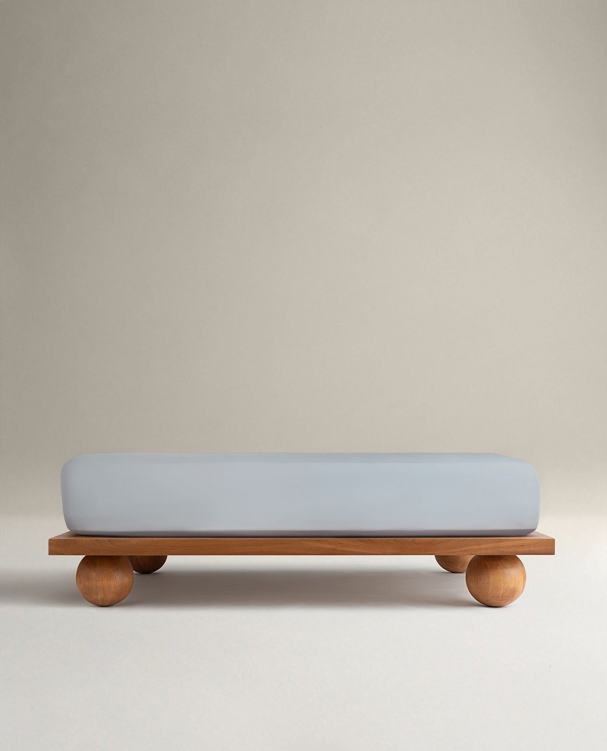 Crisp & Cool Organic Cotton Fitted Sheet - Cornflower