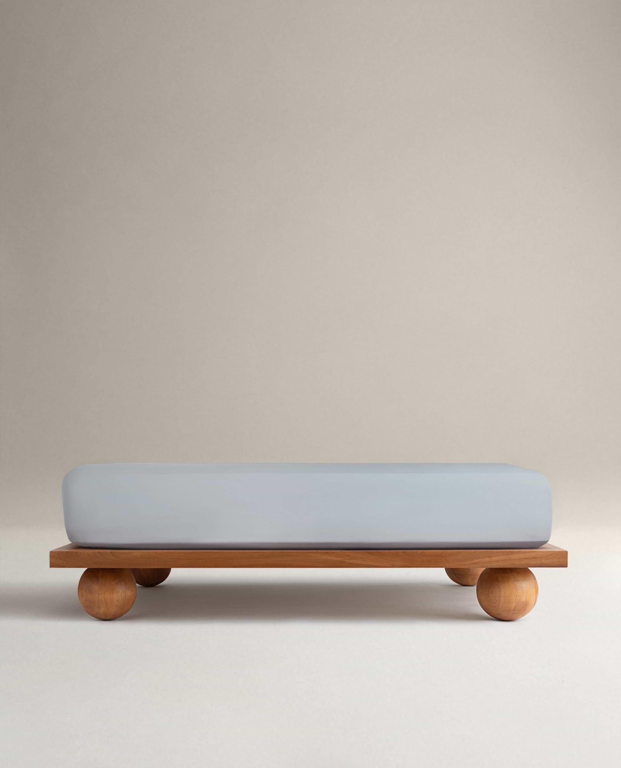 Crisp & Cool Organic Cotton Fitted Sheet - Cornflower