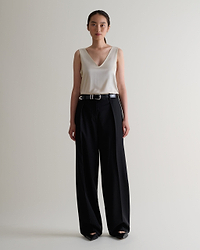 Women's Easy-Silk Sleeveless Top - Alabaster